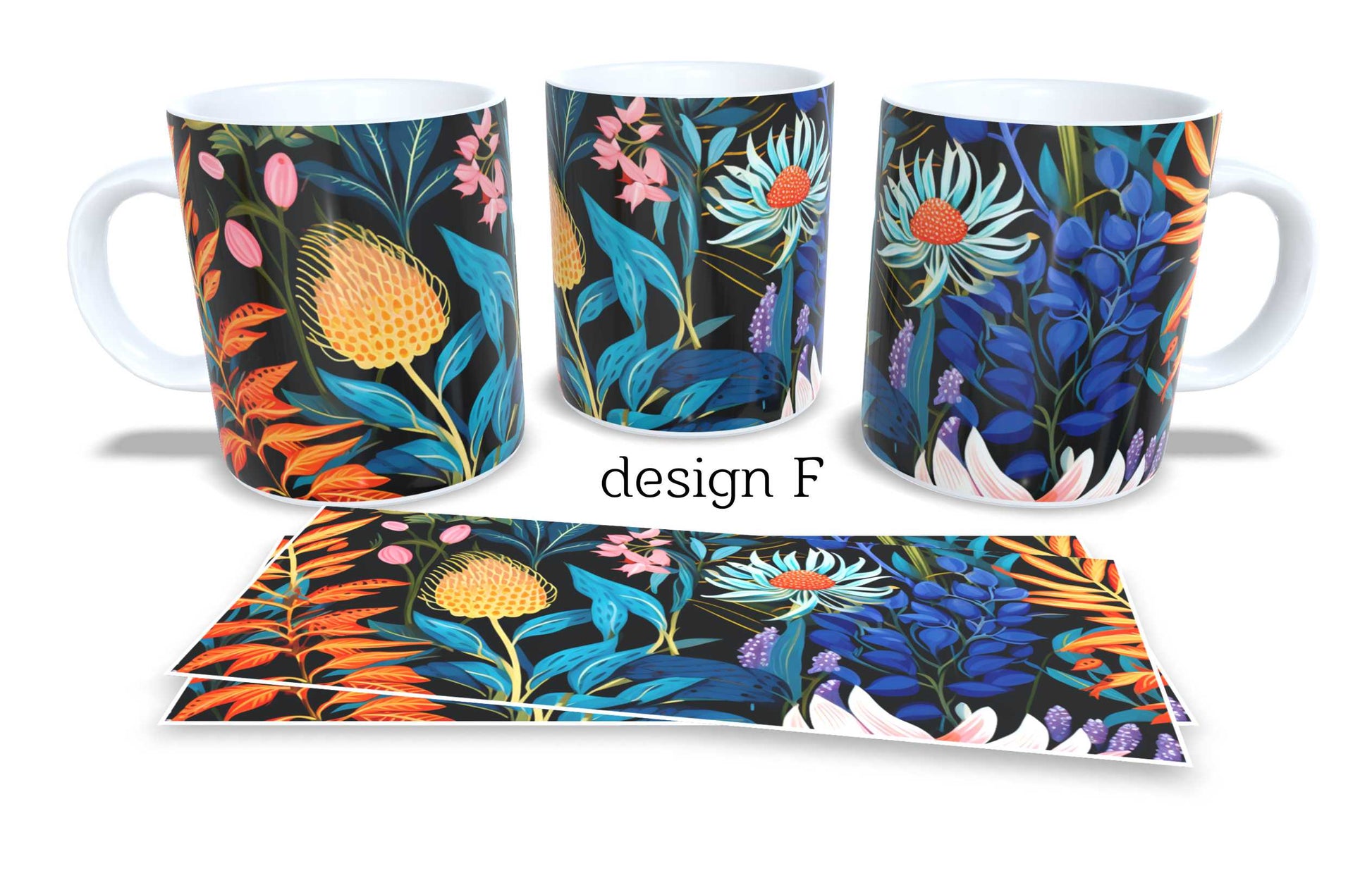 Set of 2 Coffee and Tea Mugs.