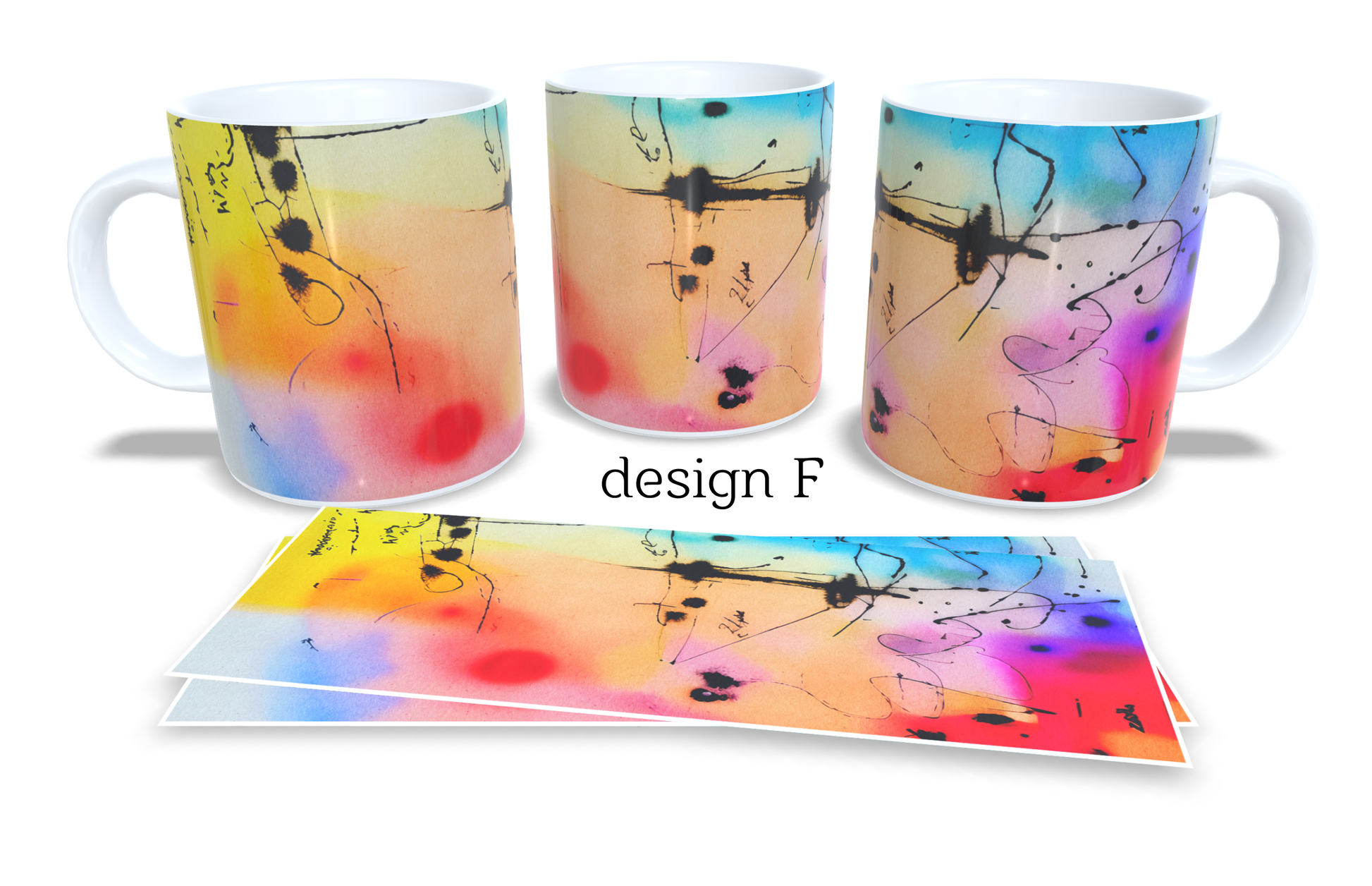Colourfull Coffee and Tea Mug. Coffee Cup. Tea Mug. 