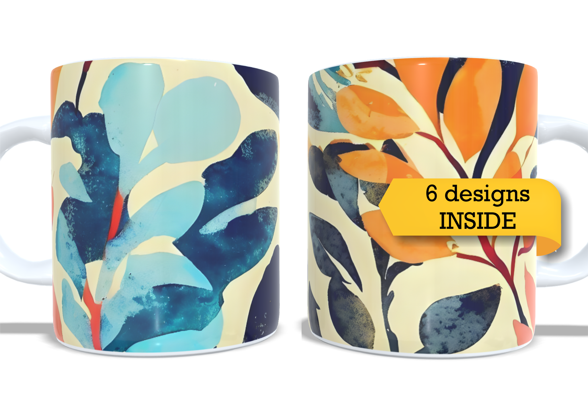 Colourfull Coffee and Tea Mug. Coffee Cup. Tea Mug. 