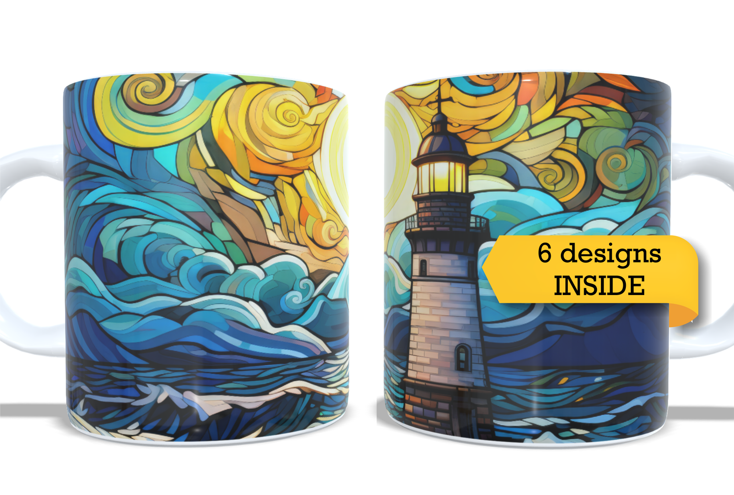 Colourfull Coffee and Tea Mug. Coffee Cup. Tea Mug. 