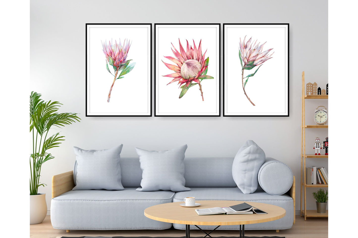 Floral and tropical wall art. Floral and tropical wall prints