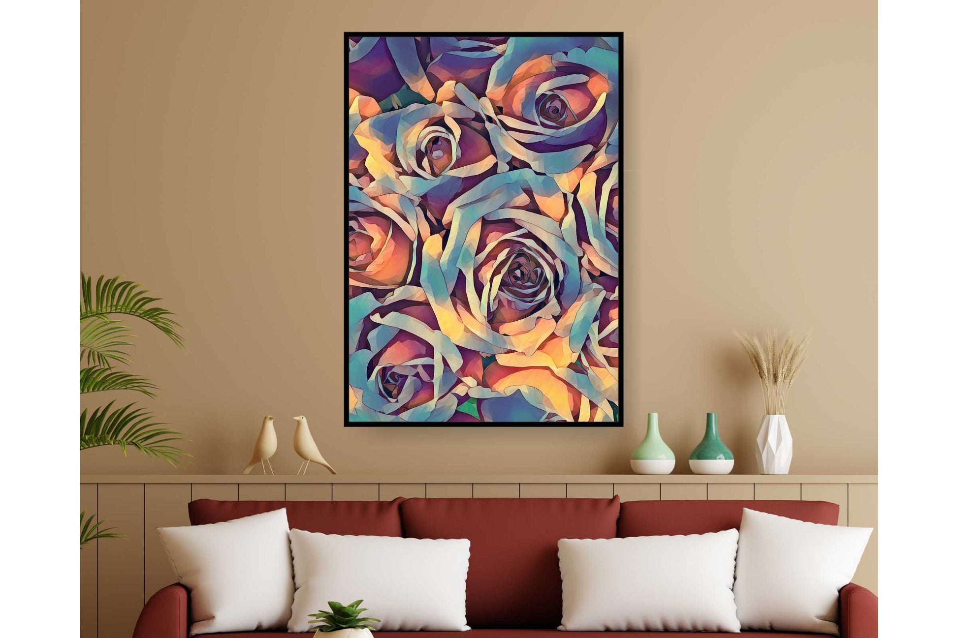 Floral and tropical wall art. Floral and tropical wall prints