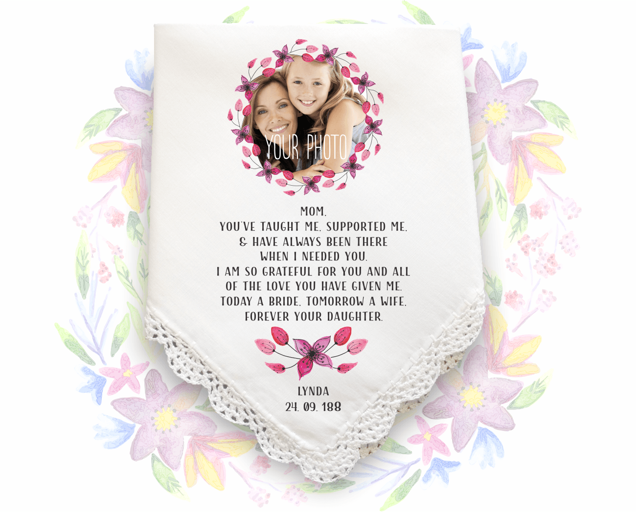 Wedding Gift Handkerchief