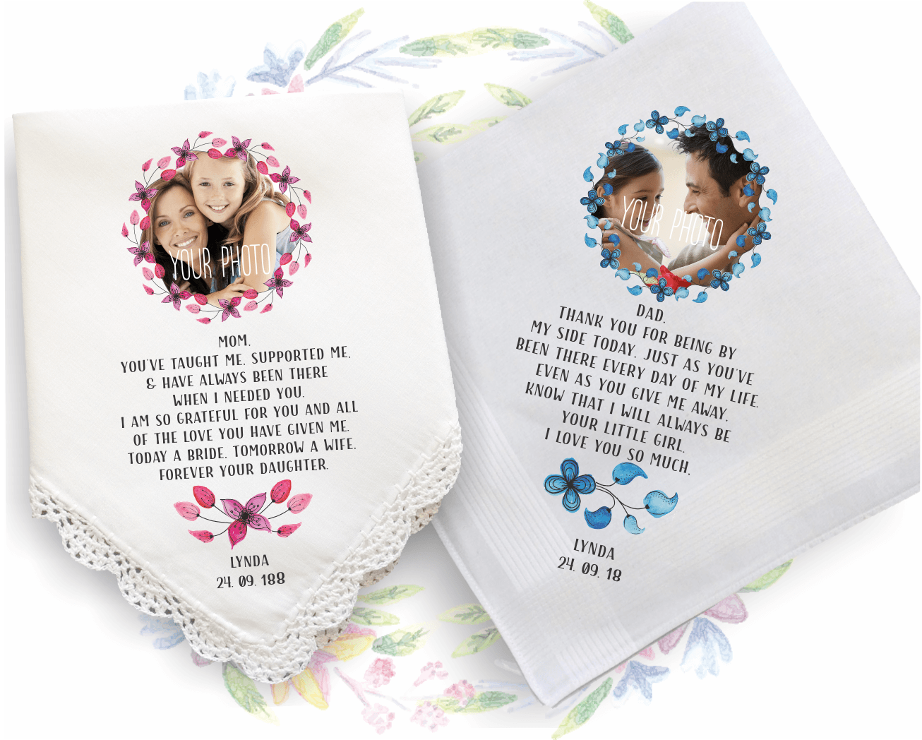 Wedding Gift Handkerchief