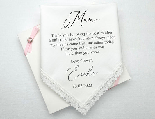 Wedding Gift Handkerchiefs